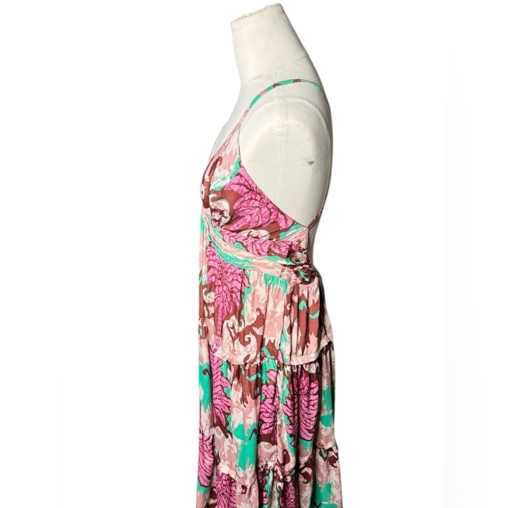 Gold & Silver Paris  Maxi  Botique Dress - Picture 4 of 7